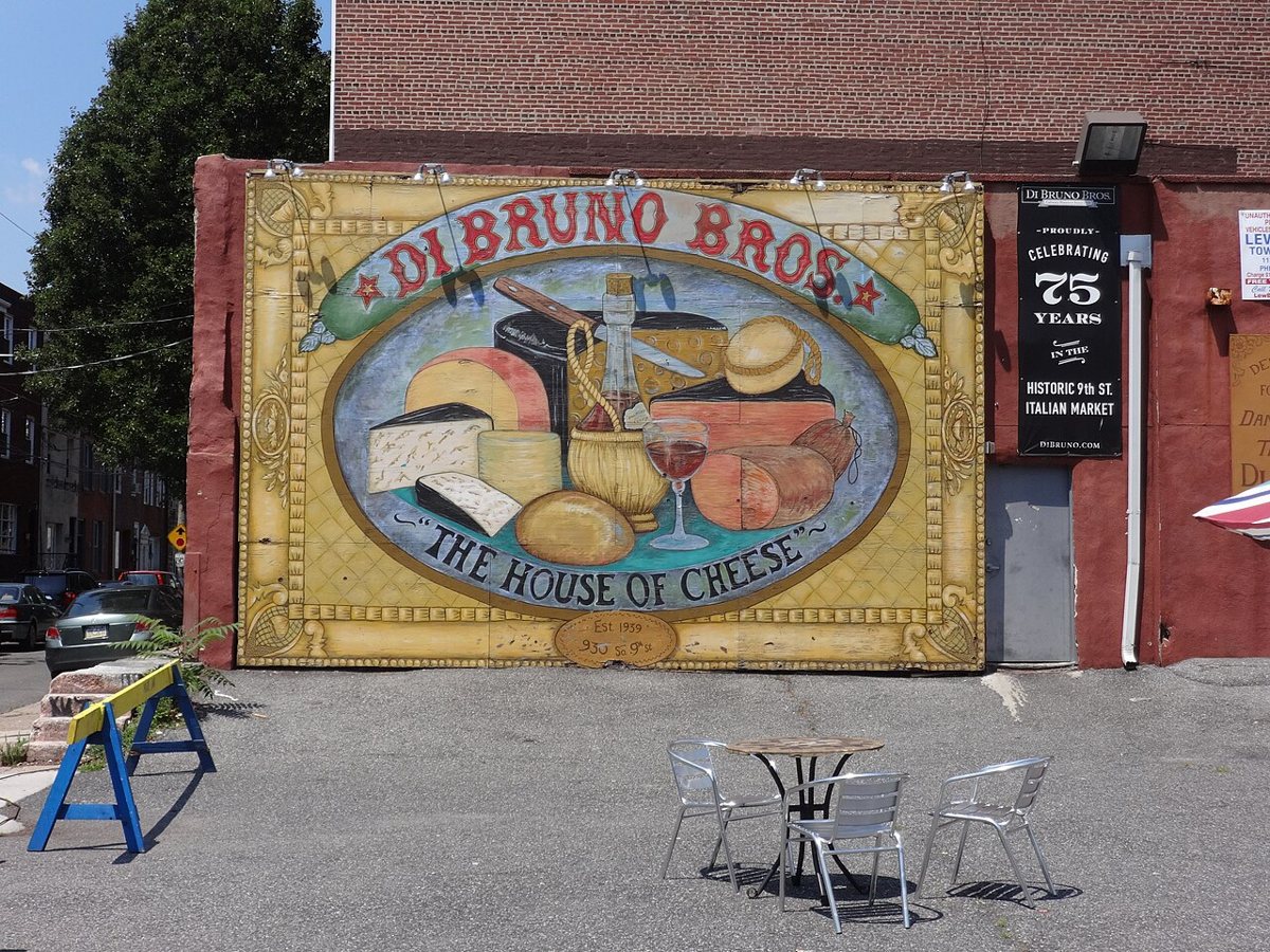 A storefront in Philadelphia's Italian Market on Ninth Street