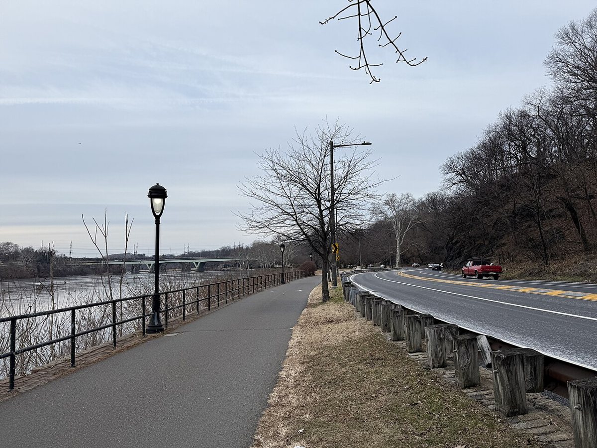 Boathouse Row along the Schuylkill River in spring